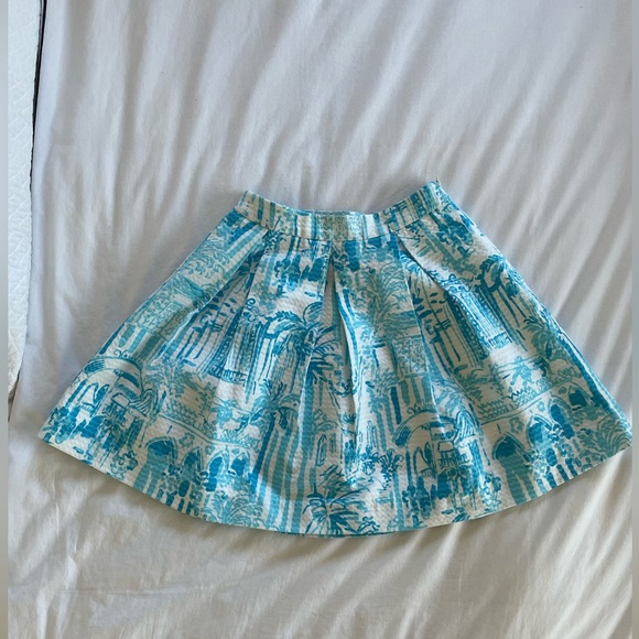 Lilly Pulitzer La Via Loca Pleated Skirt - Picture 2 of 8